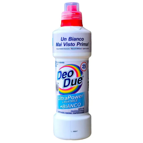 Жидкое средство для стирки белых вещей DEO DUE Ultra Power White, 1 л